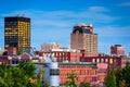 Manchester, New Hampshire Skyline Royalty Free Stock Photo