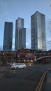 Manchester Skyscrapers City Centre Skyline