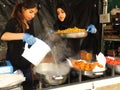 Manchester Street Food Vendor in Piccadilly Gardens