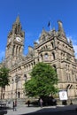 Manchester Town Hall in Manchester city centre