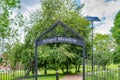 Manchester, UK: Angel Meadow, in Victorian time a dense slum area described by Friedrich Engels as Royalty Free Stock Photo