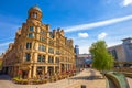 Cityscape and architecture at Manchester city centre