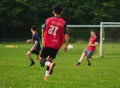 Players taking part in Football/soccer Training