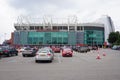 The Manchester United Old Trafford Stadium