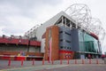 The Manchester United Old Trafford Stadium