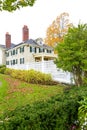 Manchester, Vermont - November 3, 2012: Hildene, the Lincoln Family Home
