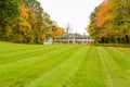 Manchester, Vermont - November 3, 2012: Hildene, the Lincoln Family Home