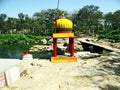 Mandakini river in Chitrakoot Royalty Free Stock Photo