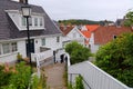 Mandal town in Norway