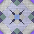 Abstract geometry- mosaic illustration Royalty Free Stock Photo