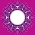 Mandala blank templates that can be easily added in the form of writing designs and so on