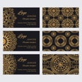 Set of premium vector templates Royalty Free Stock Photo