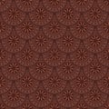 Abstract geometric texture. Hand drawn background with decorative elements in brown colors Royalty Free Stock Photo