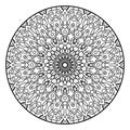 Mandala for coloring book