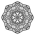 Mandala for coloring book