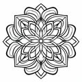 Beautiful Mandalas: Adult Coloring Pages With Koloman Moser\'s Style