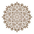 Mandala decorative ethnic circular ornament