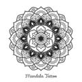 Mandala decorative ornament design