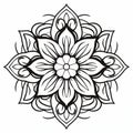 Free Printable Mandala Flower Coloring Pages