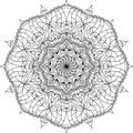 Mandala design, Flower ornament circles mandala design.