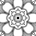 Mandala, easy, coloring, white, mandalas, art, adult, pattern, design, black, kids, background, floral, print, ornament, line, boo