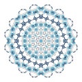 Mandala. Ethnicity round ornament. Ethnic style. Elements for invitation cards, brochures, covers.