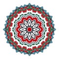 Mandala. Ethnicity turkish round ornament. Royalty Free Stock Photo