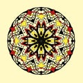 Mandala. Floral ethnic abstract decorative