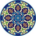 Mandala geometric ornament Islamic style