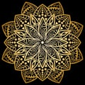 Mandala gold, background