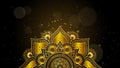 Mandala Golden Background Desktop Wallpaper