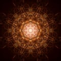 Mandala Healing Light Symmetry Harmony Texture Pattern Colours Royalty Free Stock Photo