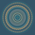 Mandala. Indian decorative pattern.