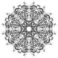 Mandala. Indian decorative pattern.