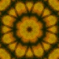 Mandala kaleidoscope, magic abstract effect mosaic , oriental decor