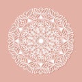 Mandala lace ornament