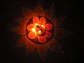 Mandala lamp for Diwali - Deepavali