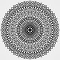 Mandala line art decoration