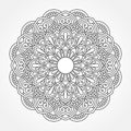 Mandala. Ornamental round pattern. Royalty Free Stock Photo