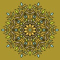 Mandala pattern color