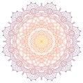 Mandala pattern colored background. Vector illustration. Meditation element for India yoga. Ornament for decorating a