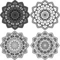 Mandala Pattern Lace Royalty Free Stock Photo