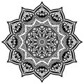 Mandala Pattern Lace 05 Royalty Free Stock Photo