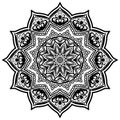 Mandala Pattern Lace 05