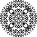 Mandala Pattern Stencil doodles sketch