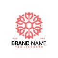 Mandala Rose Ornament Logo Vector Design, Creative Logos Designs Concept for Template