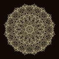 Mandala. Round Ornament Pattern