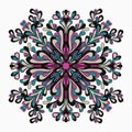 Mandala. Round Ornament Pattern. Vintage decorative elements. vector illustration Royalty Free Stock Photo
