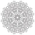 Mandala. Round Ornament