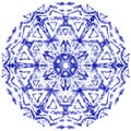 Mandala snowflake - digital art